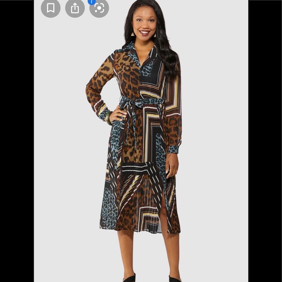 Dresses & Skirts - •Mix Print Dress•